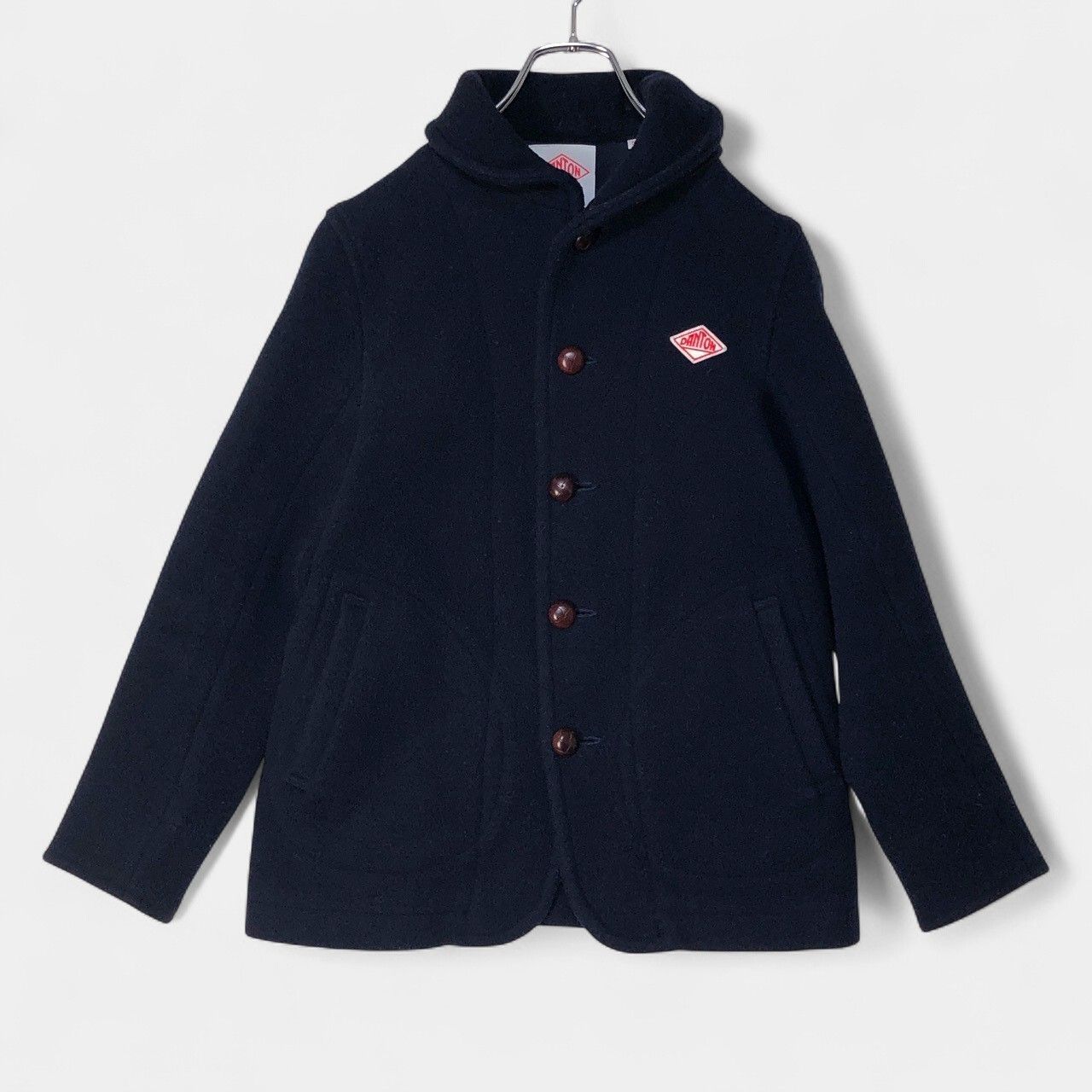 【日本製】ダントン DANTON ラウンドカラー ウール モッサコート DANTON/ダントン】ウールモッサ―ロングコート #JD-8074 WOM