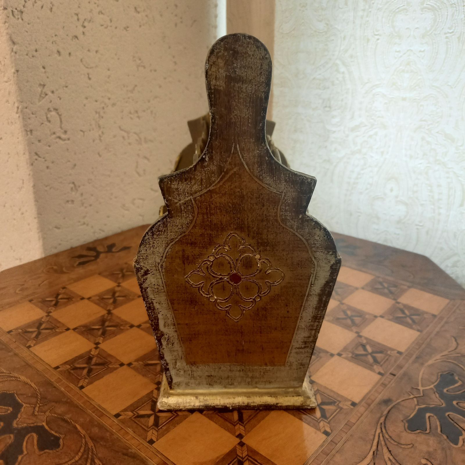 アンティークラック 装飾付き 木製 書類 ラック スタンド MARWIL-DEMENAGEMENTS_CH