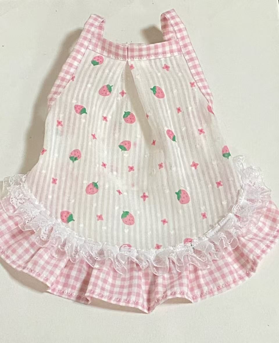 あーちゃん様♡犬服ハンドメイド♡重ね着風サロペトップス gunze_21grd10b