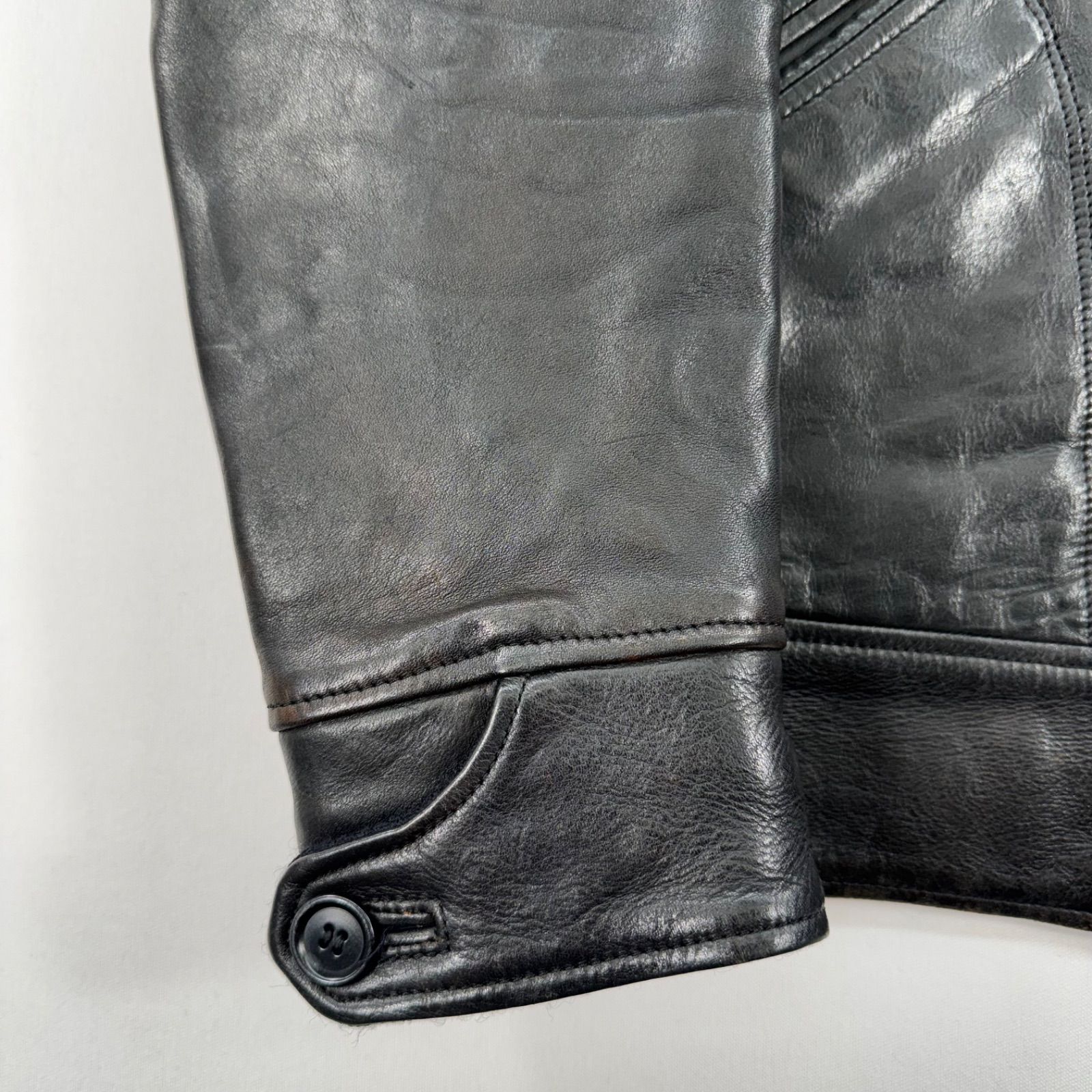 TENDERLOIN テンダーロイン T-HIDE S ショールカラー 茶芯 ホース