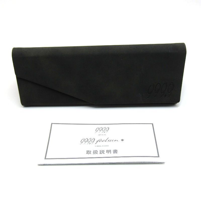 未使用 999.9 フォーナインズ メガネフレーム NP-761 日本製 52 ブルー  