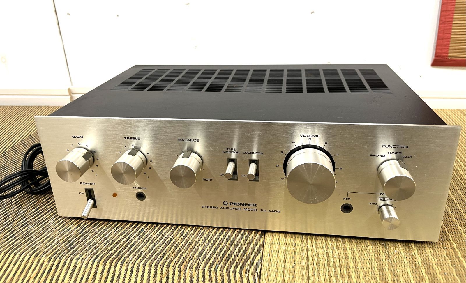 ステレオアンプ パイオニア SAー４４００