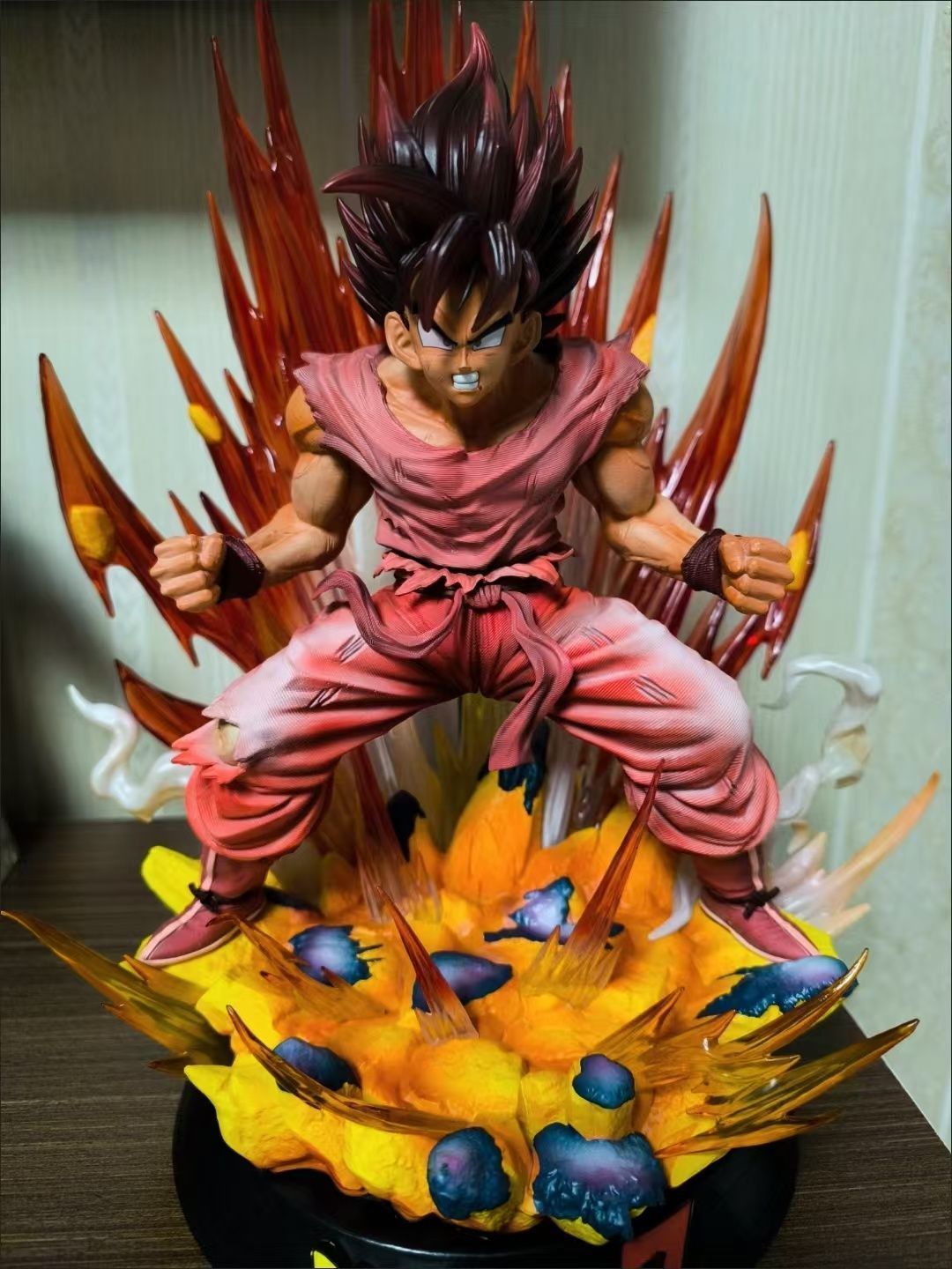 ドラゴンボール 界王拳 孫悟空 フィギュア
