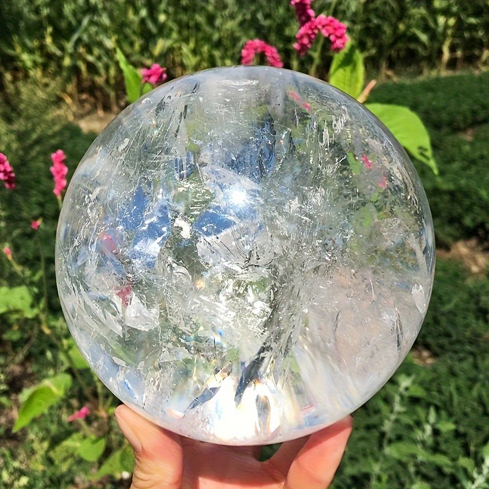 アイリスクォーツ スモーキークォーツ 水晶 丸玉 アイリスクォーツ