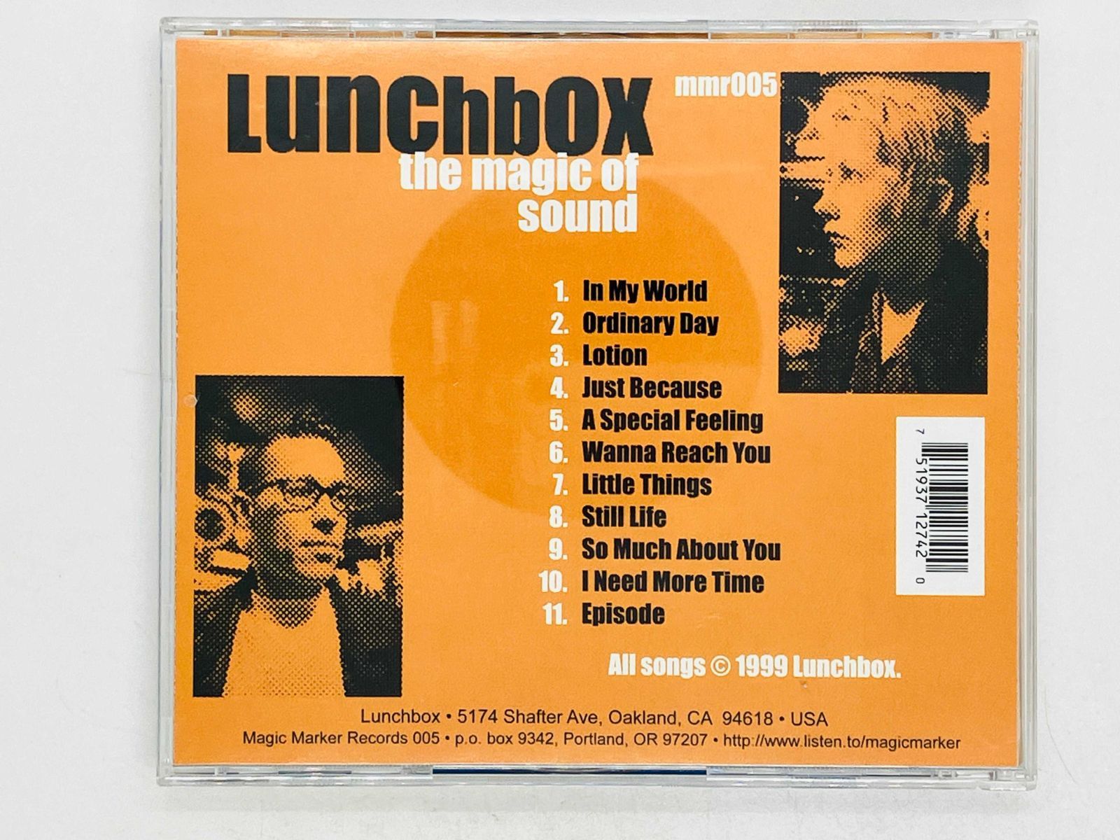 【日本盤】Lunchbox「The Magic Of Sound」CD CD The Magic Of Sound / Lunchbox ザ・マジック・オブ・サウンド