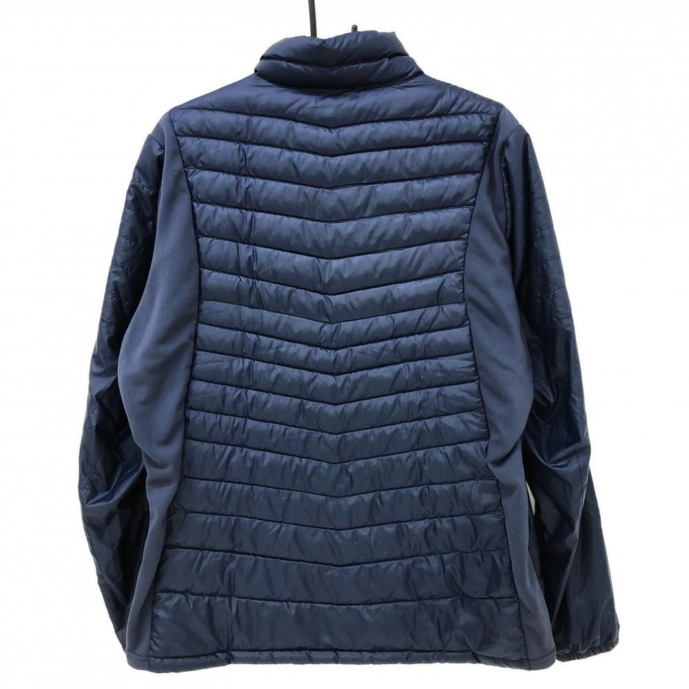 ☆特価☆ミズノ 中綿ジャケット ネイビー キルティング ロゴ刺しゅう