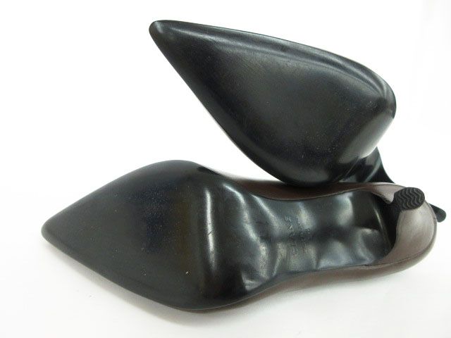 クラネ CLANE パンプス ハイヒール センターライン レザー 牛革 ベーシック シンプル 36 茶 ブラウン cys1206 KIN-KAAI_COM