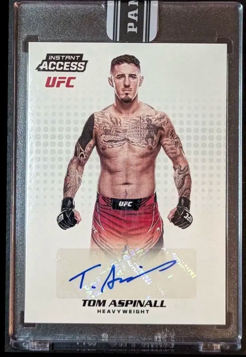 UFC トム アスパラガス サイン カード 25