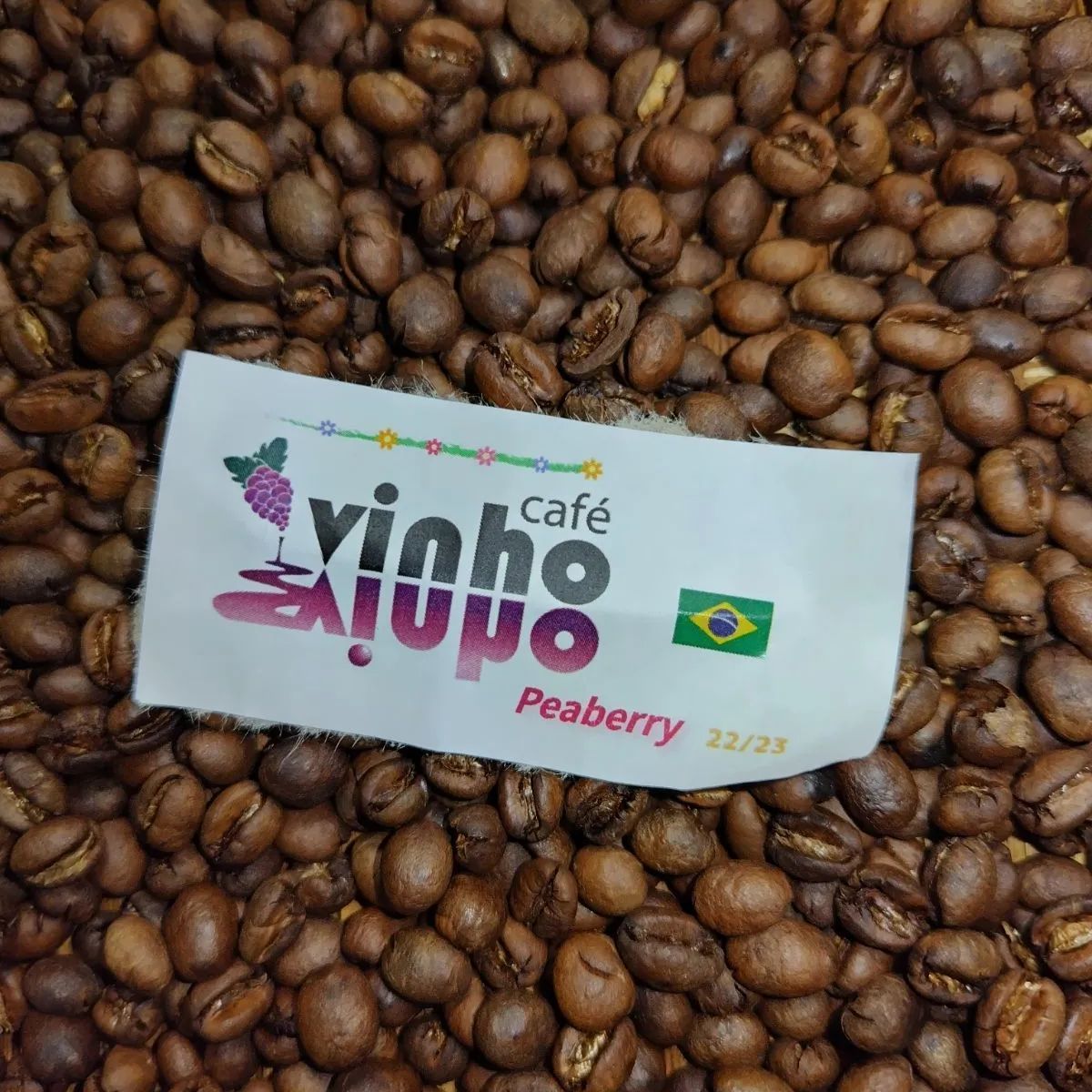 カフェ・ヴィーニョ・ロッソ・ピーベリー★100g入り★スペシャリティコーヒー★自家焙煎珈琲豆★cafe vinho rosso-1