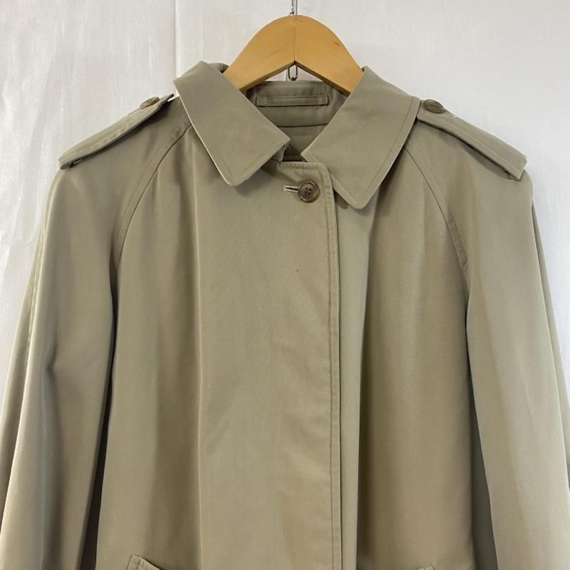 古着 コート BURBERRYS ライナー付きステン コート ベージュ 名前刺繍有