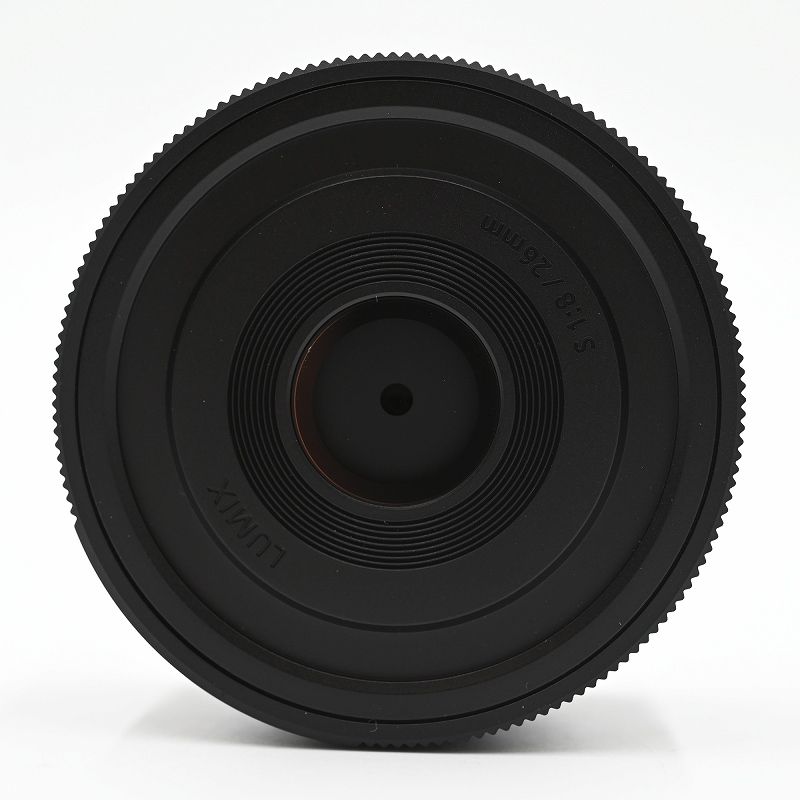 カメラ Panasonic パナソニック LUMIX S 26mm F8 ブラック S-R26 交換