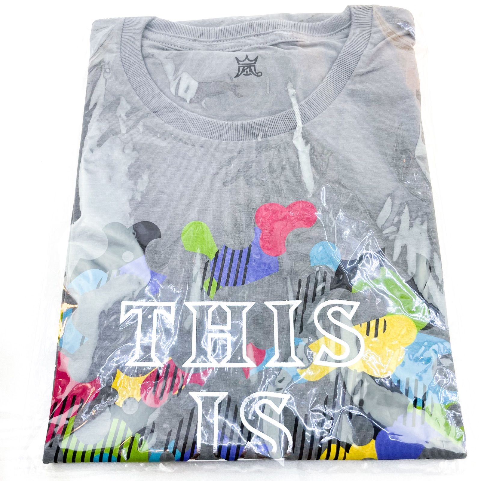 新品　未開封　嵐 Tシャツ グレー 「This is 嵐 LIVE 2020.12.31」