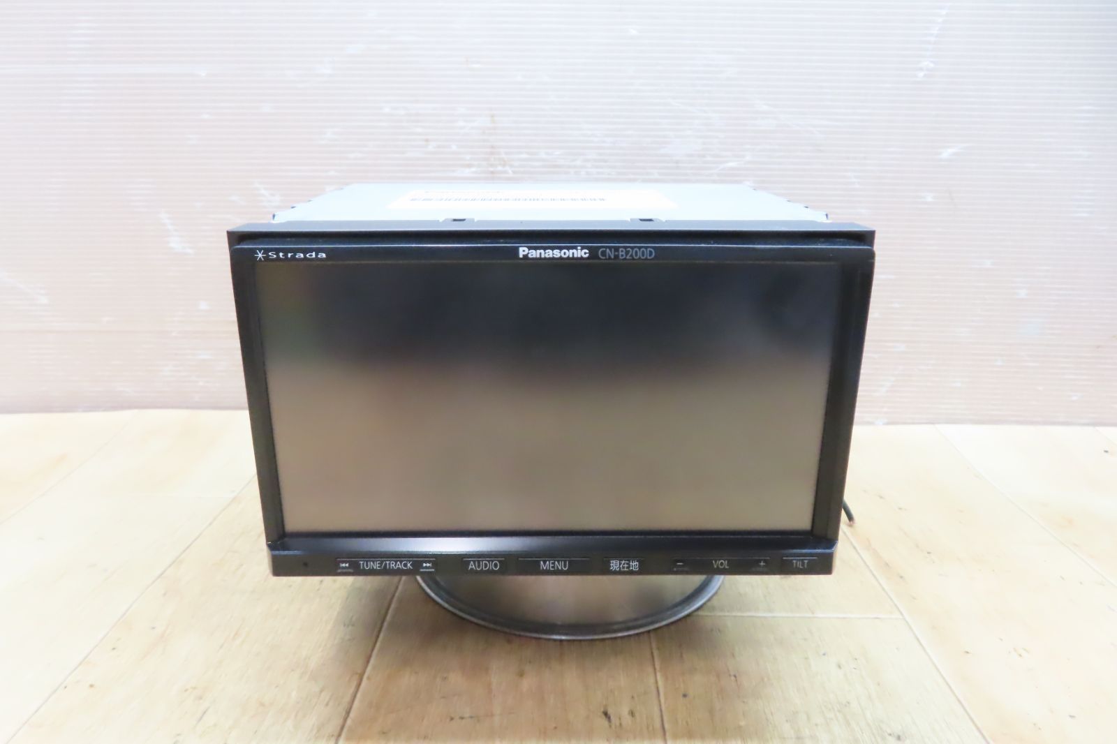 動作保証付★A732/パナソニック　CN-B200D　SDナビ　地図2016年　TVワンセグ内蔵　CD再生OK