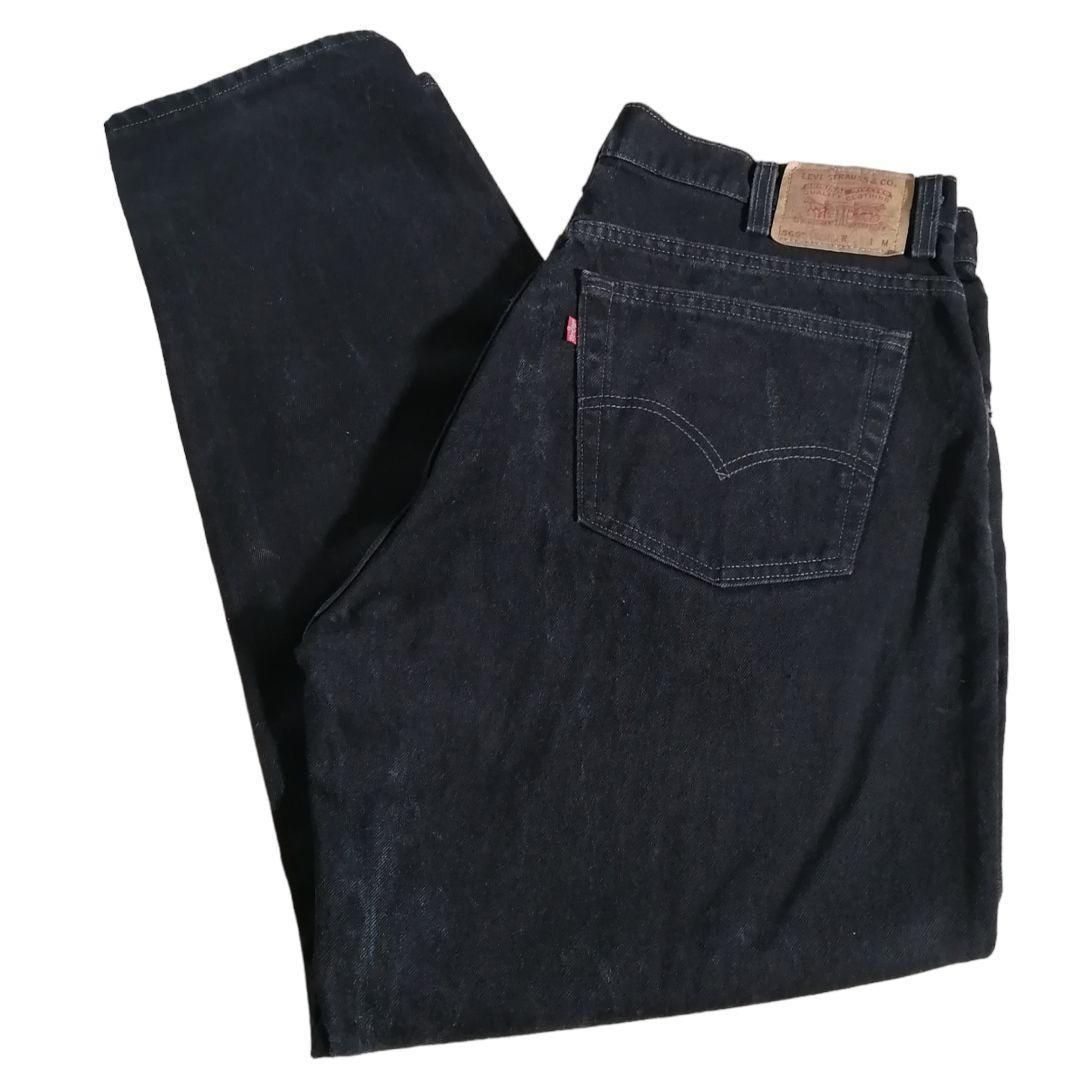 90s USA製 リーバイス560 Levis ブラックデニム パンツ