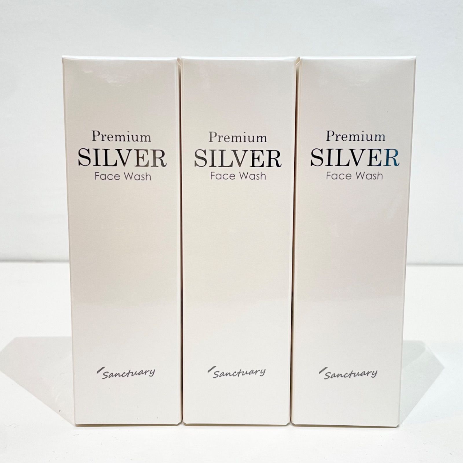 620527【未開封】Premium SILVER Face Wash プレミアムシルバー フェイスウォッシュ 洗顔料 3個セット - メルカリ