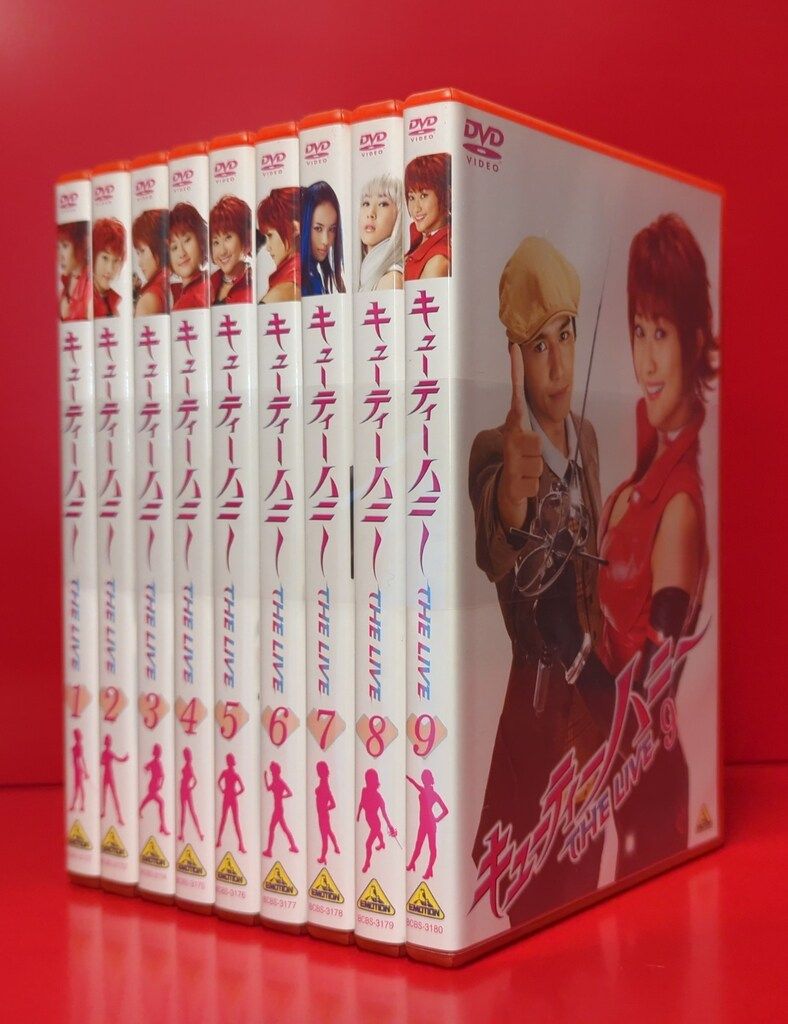 特撮DVD 初回)キューティーハニー THE LIVE 全9巻セット - メルカリ