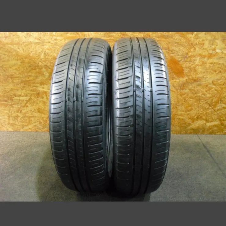 A-2746)本州送料無料 バリ山 165/60R15 2本 ダンロップ タイヤ 【公式 