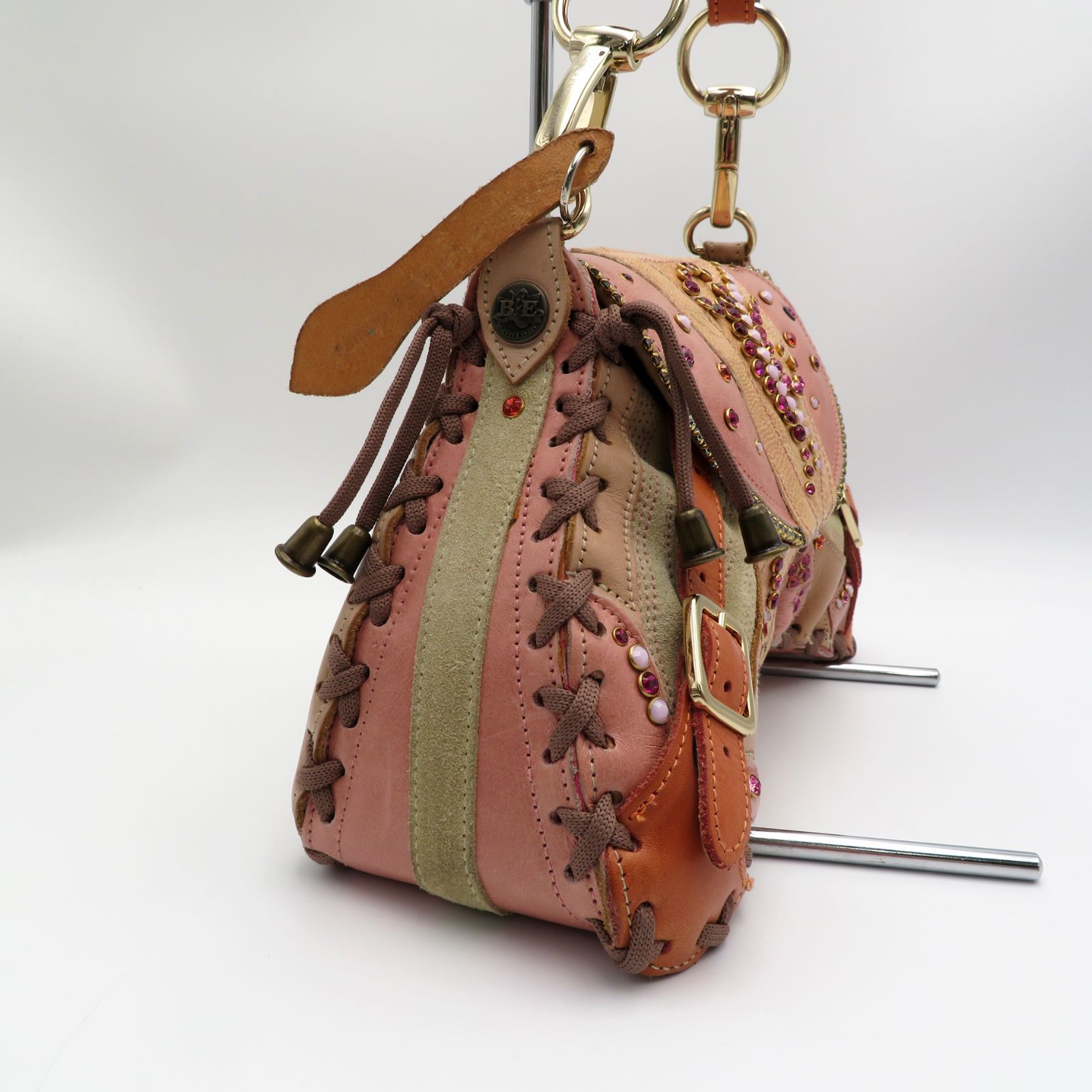 BRACHER EMDEN LONDON ブレイシャーエムデン ハンドバッグ ピンク系 