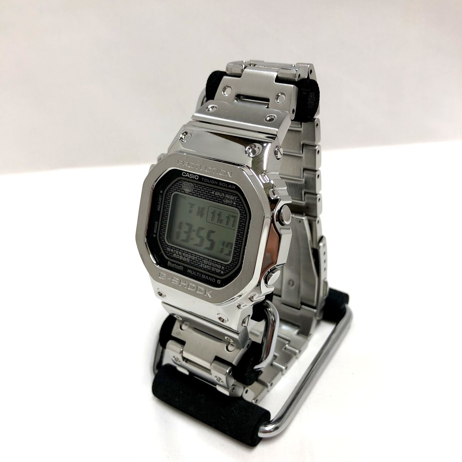 AB092 CASIO カシオ DW-6900NB シルバー スワロフスキー-