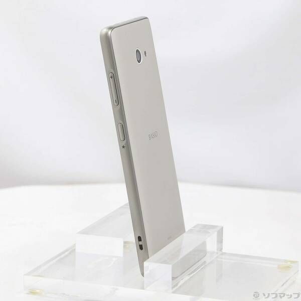 スマートフォン・携帯電話 〔品〕 BASIO4 32GB シャンパンゴールド