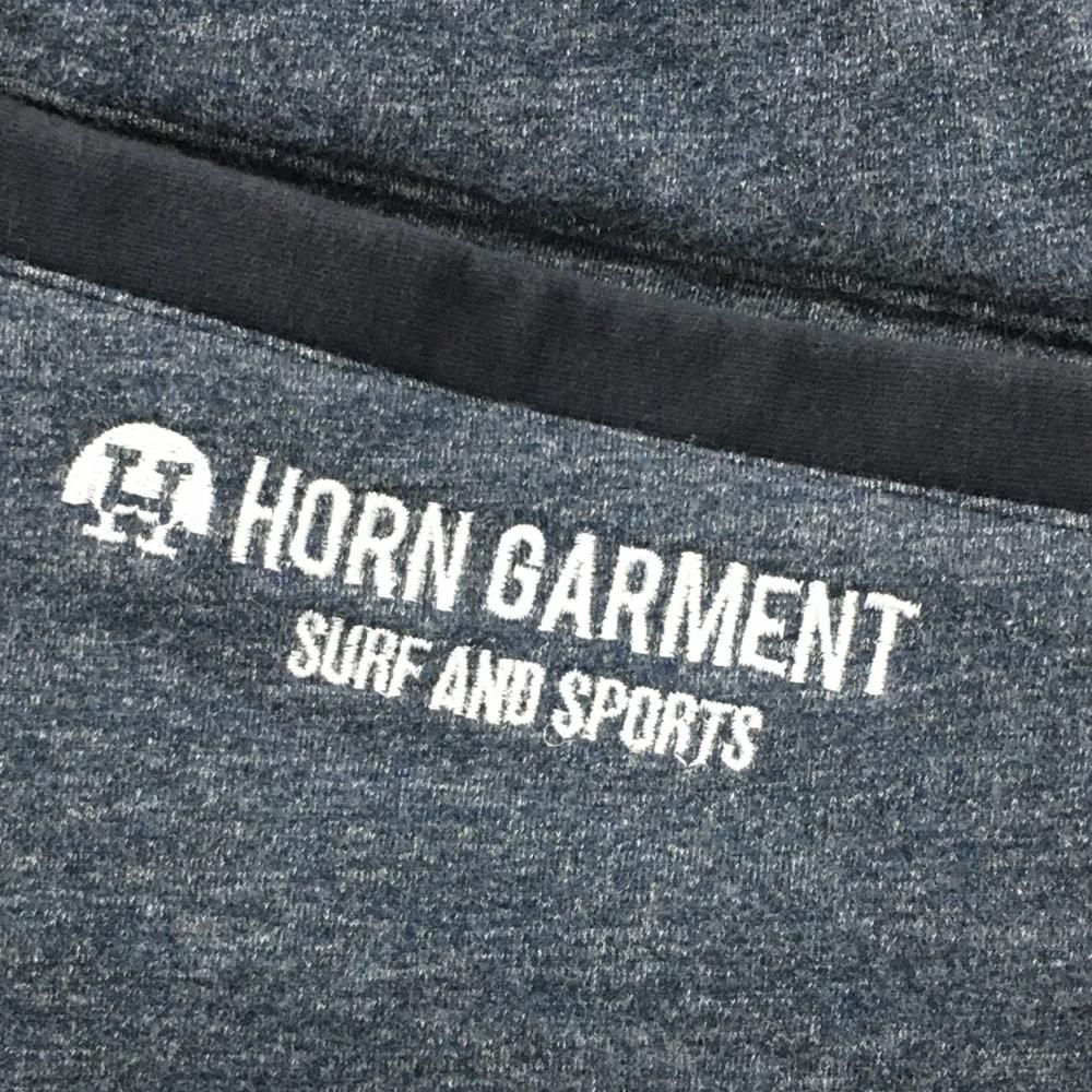 HORN GARMENT ネイビーショートパンツ 新品タグ付き ☆SALE価格☆【美品】ホーンガーメント ショートパンツ ネイビー×白