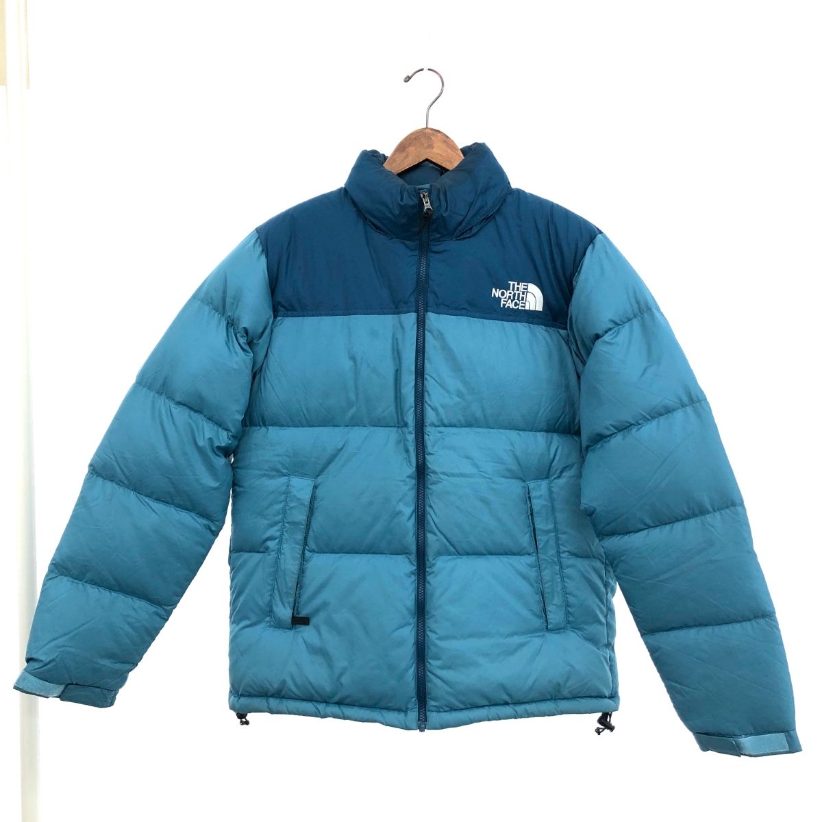 THE NORTH FACE ザノースフェイス ヌプシ ダウンジャケット XXL ND91841 ブルー メンズ 241011005846 - メルカリ