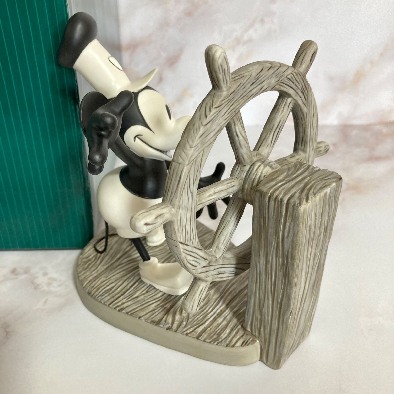 WDCC ウォルトディズニー 蒸気船ウィリー ミッキーフィギュア付き