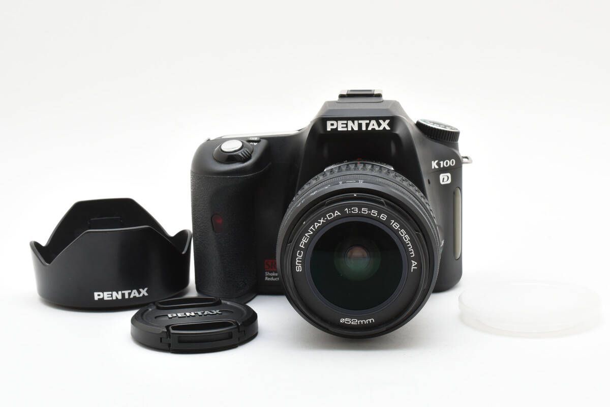 ☆良品☆ペンタックス PENTAX K100 D 18-55mm F3.5-5.6 AL レンズ 