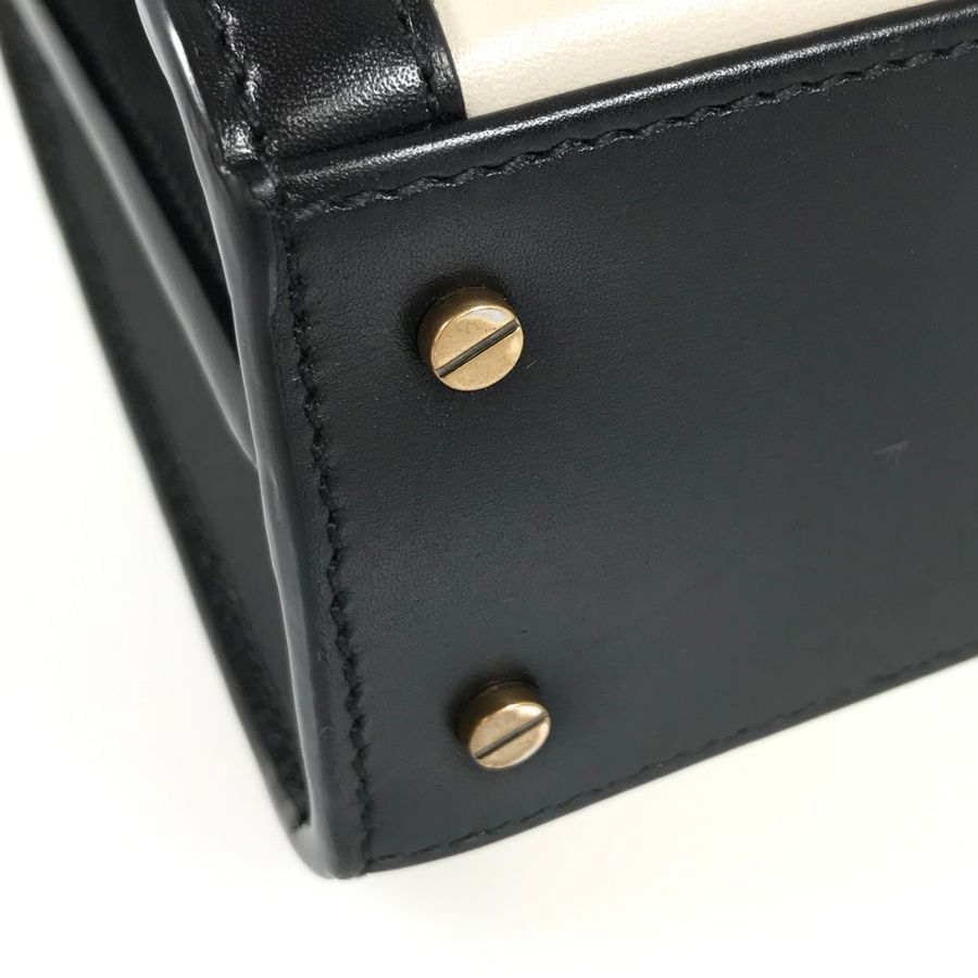 サンローラン SAINT LAURENT カサンドラ 623930 レザー ハンドバッグ te【中古】