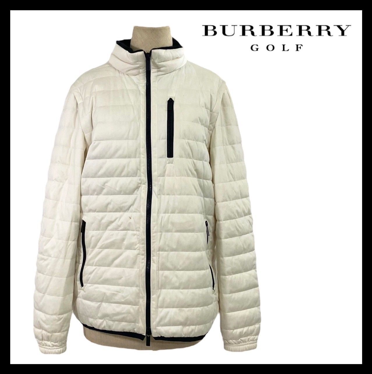 BURBERRY ホワイト ダウンジャケット