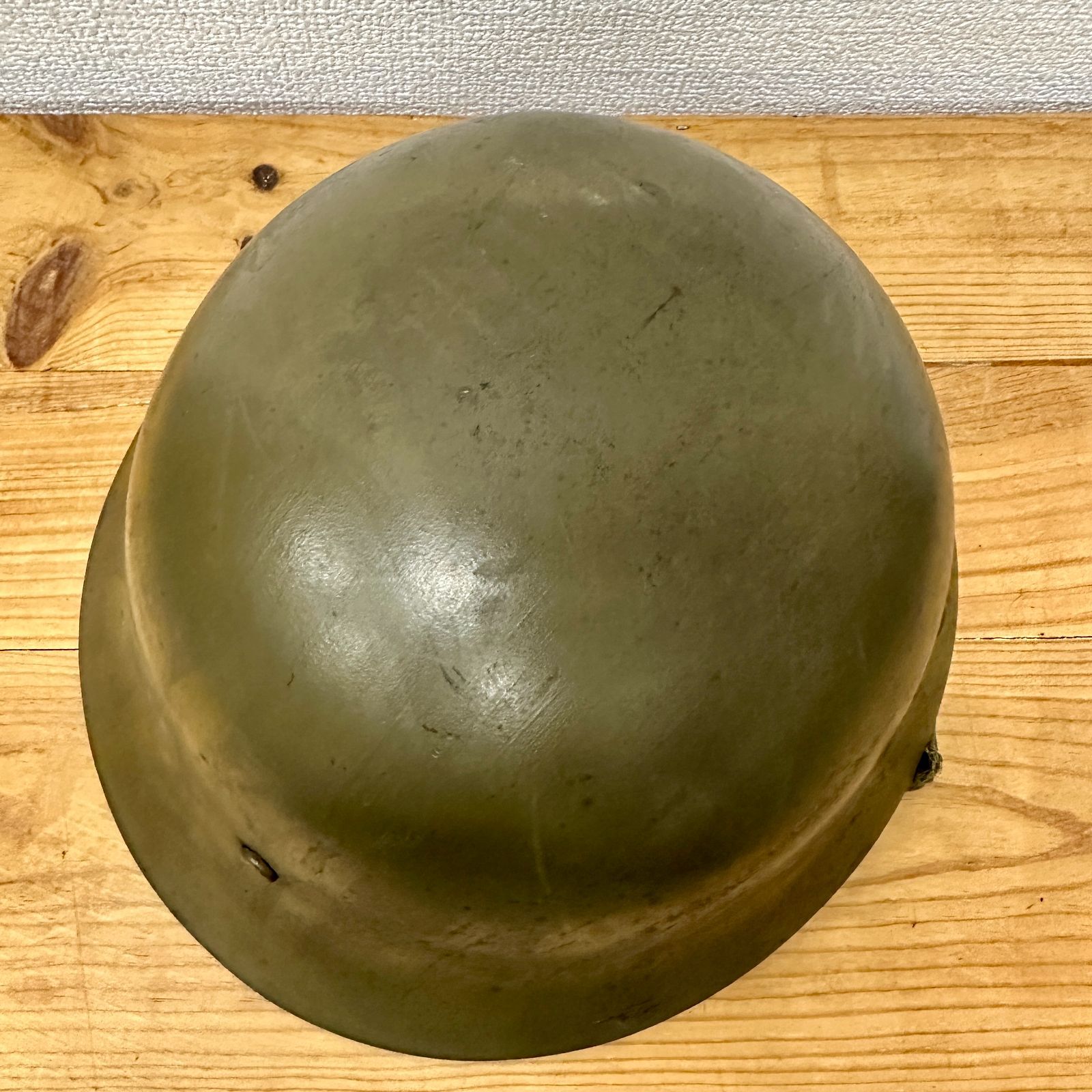 旧日本軍ヘルメット 大日本帝国 鉄製 鉄兜 当時物 子供用ヘルメット
