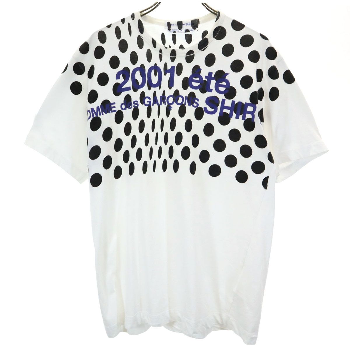 コムデギャルソン Comme des Garcons ドット柄 半袖シャツ PLAY COMME des GARCONS コムデギャルソン Play Dot Heart T