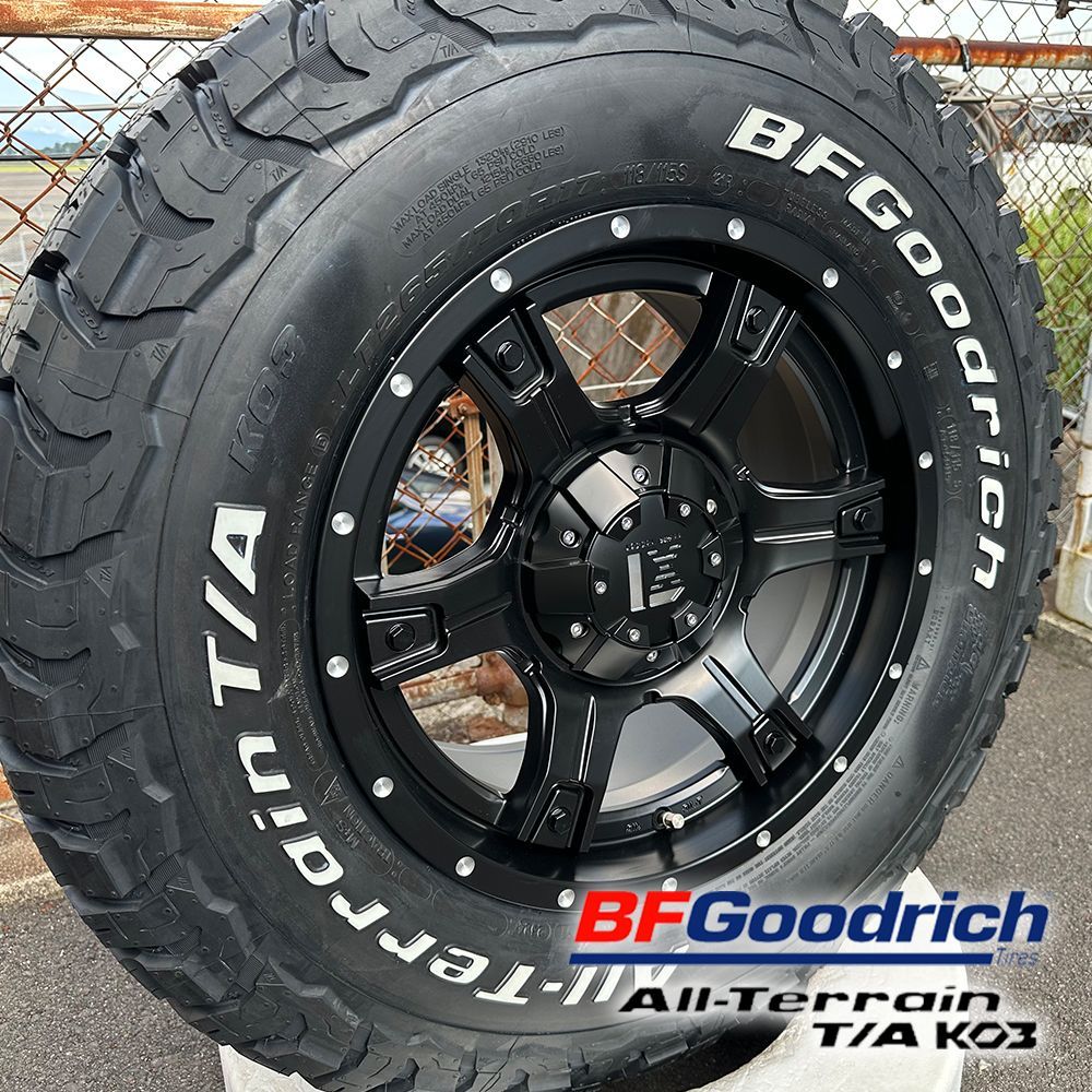 プラド FJクルーザー ハイラックス 17インチ BF グッドリッチ オールテレン KO3 265/65R17 265/70R17 285/70R17  17インチ タイヤホイールセット OutLaw - メルカリ