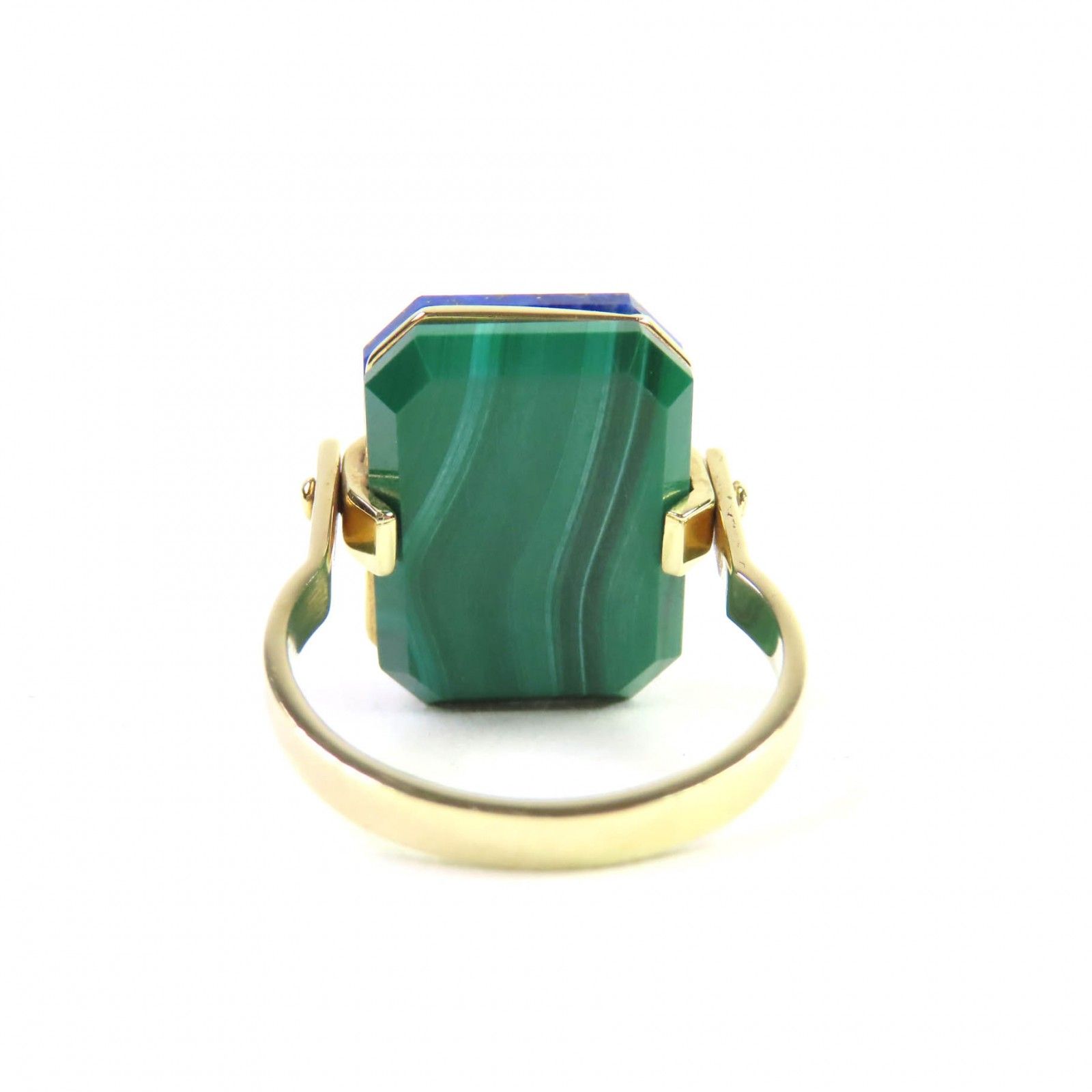 極美品☆ALIITA アリータ SANDWICH DECO 9K ラピスラズリ