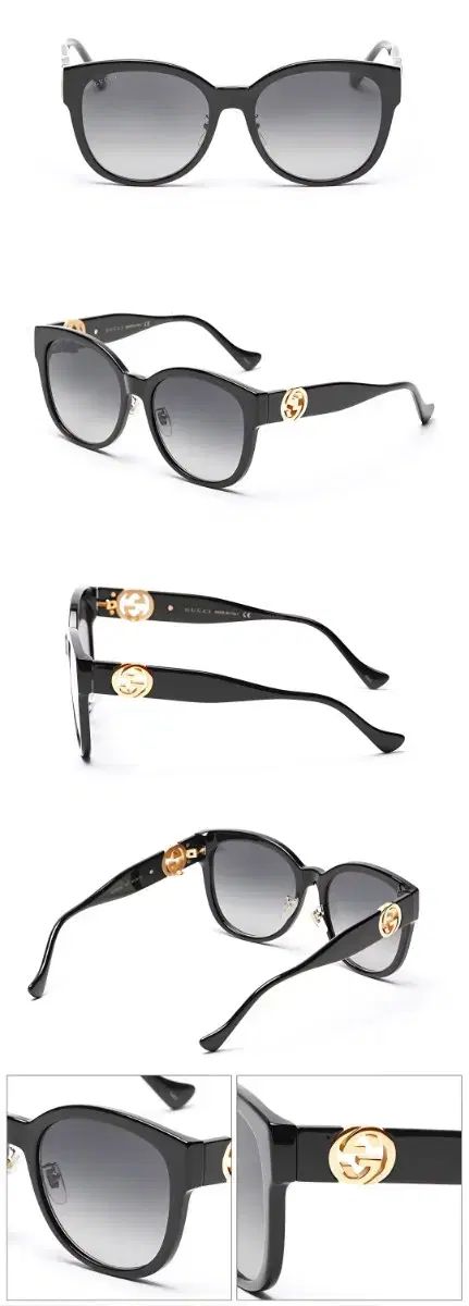グッチ　サングラス　サイドロゴ　インターロッキング　白 GUCCI(グッチ) インターロッキング レディース サングラス