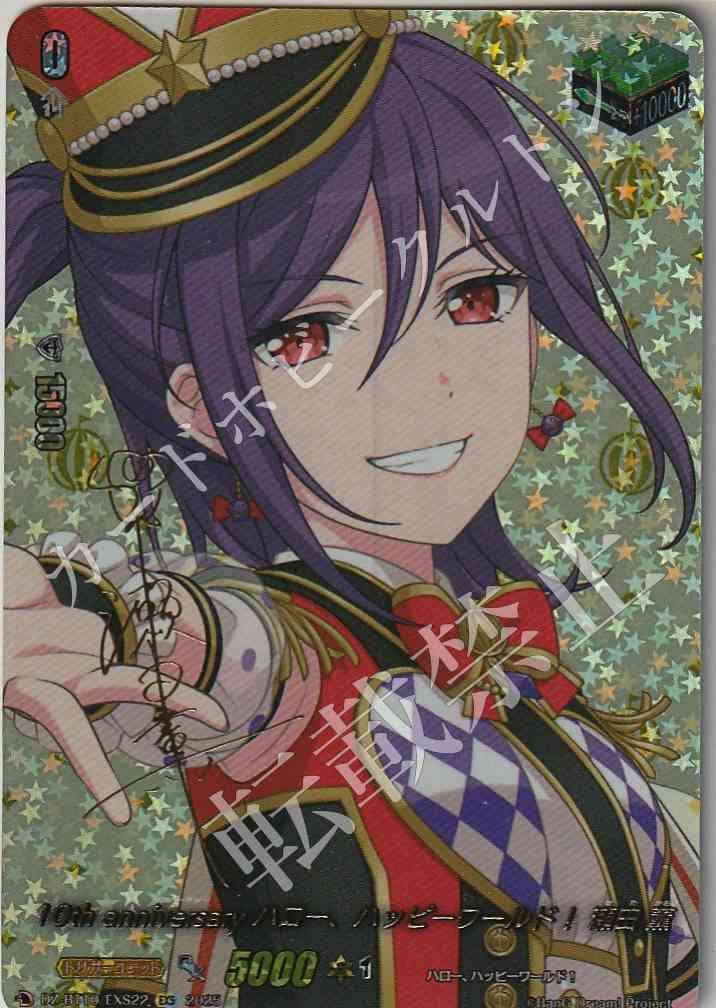 【1枚販売店頭併売品】 カードファイト‼︎ヴァンガード，シングルカード，DZシリーズ，ブースターパック DZ-BT10「竜魂鳴導」 DZ/BT10/EXS22 10th anniversary ハロー、ハッピーワールド！ 瀬田 薫 EX