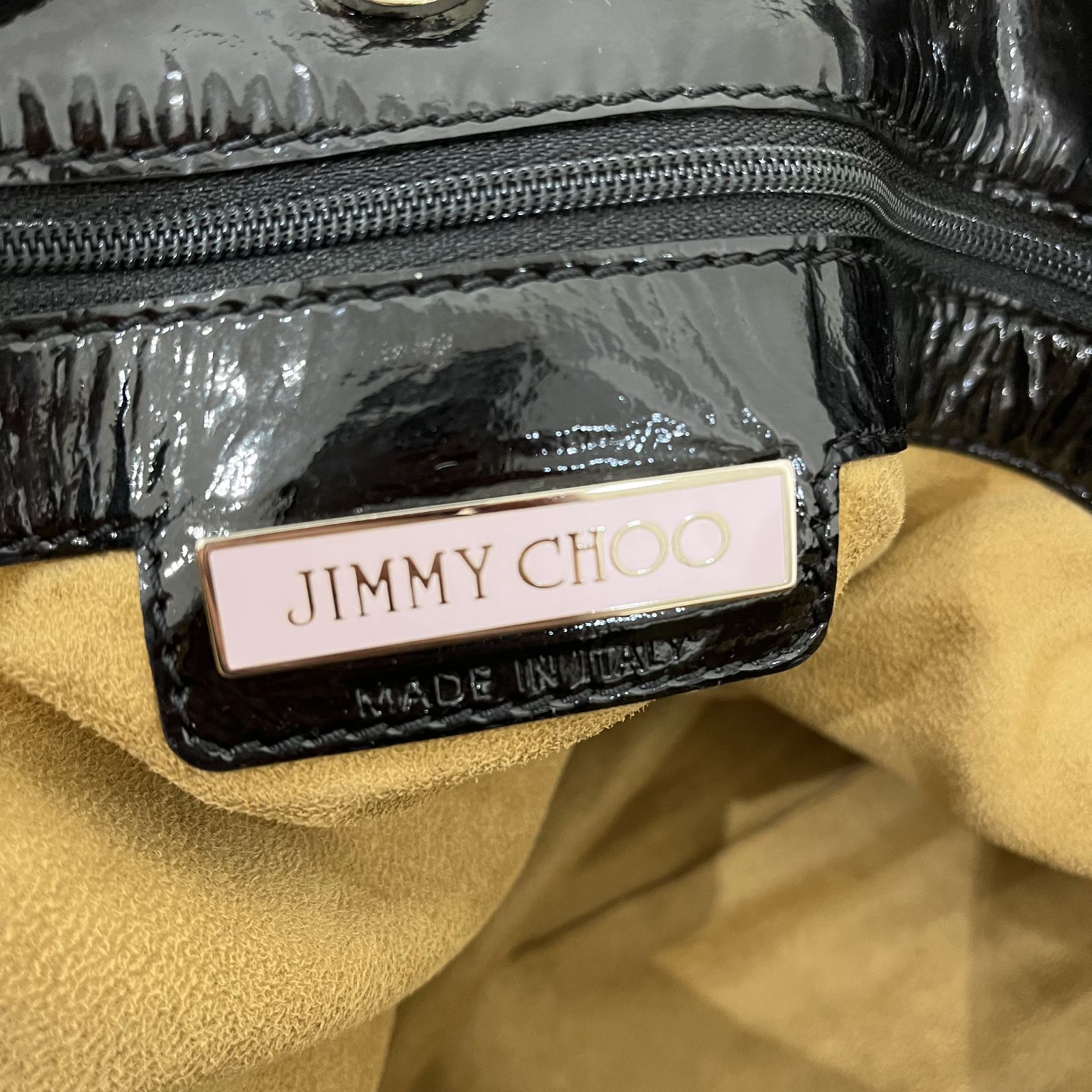 A【JIMMY CHOO】ジミーチュウ トートバッグ エナメル - shop☆日用品