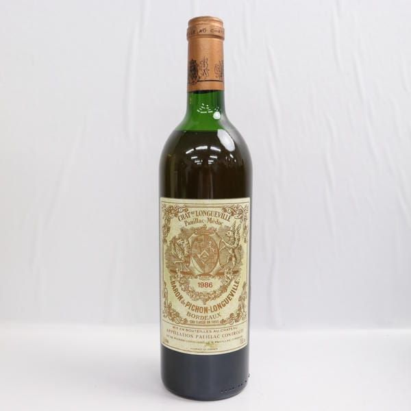 シャトーピションロングヴィルバロン1986 CHATEAU PICHON 売れ筋 LONGUEVILLE（シャトー ピション ロングヴィル