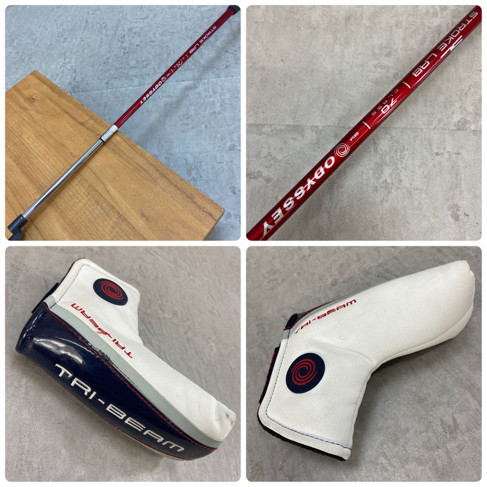 オデッセイ トライビーム 1 メンズゴルフパター カーボン 右利き