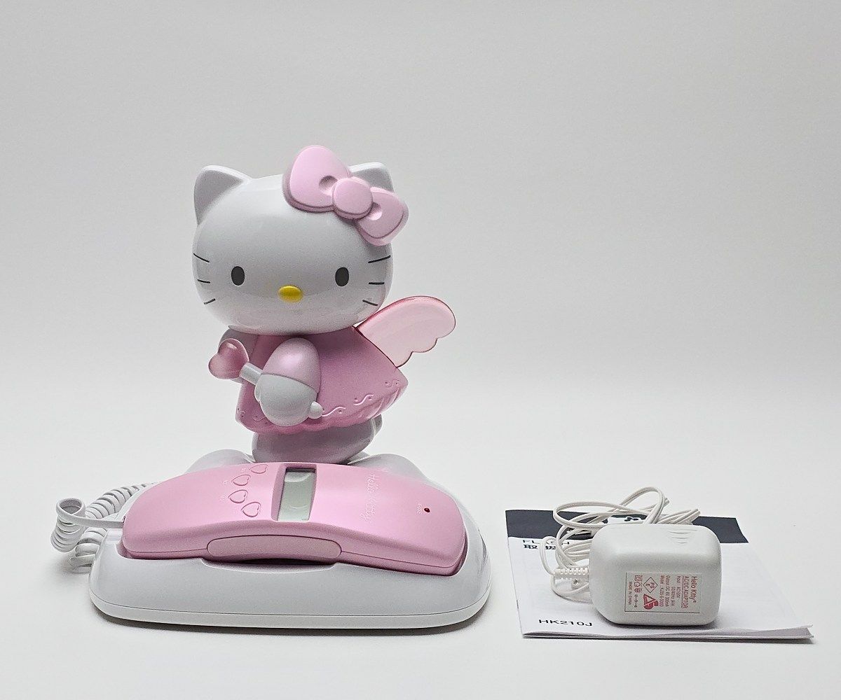 ハローキティフラッシュテレフォン電話レトロレア