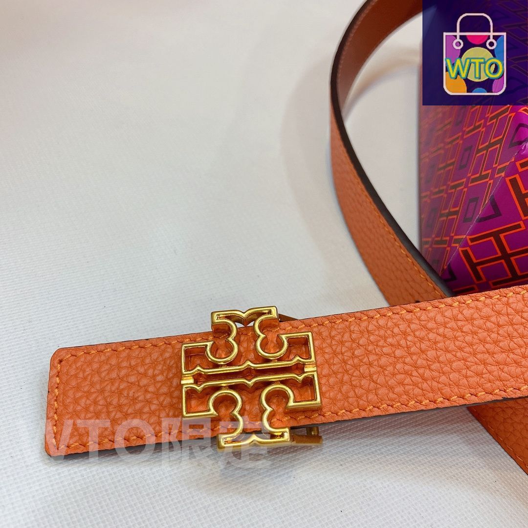 今日WTO】Tory Burch トリー バーチ ダブルフェイスベルト-OO87