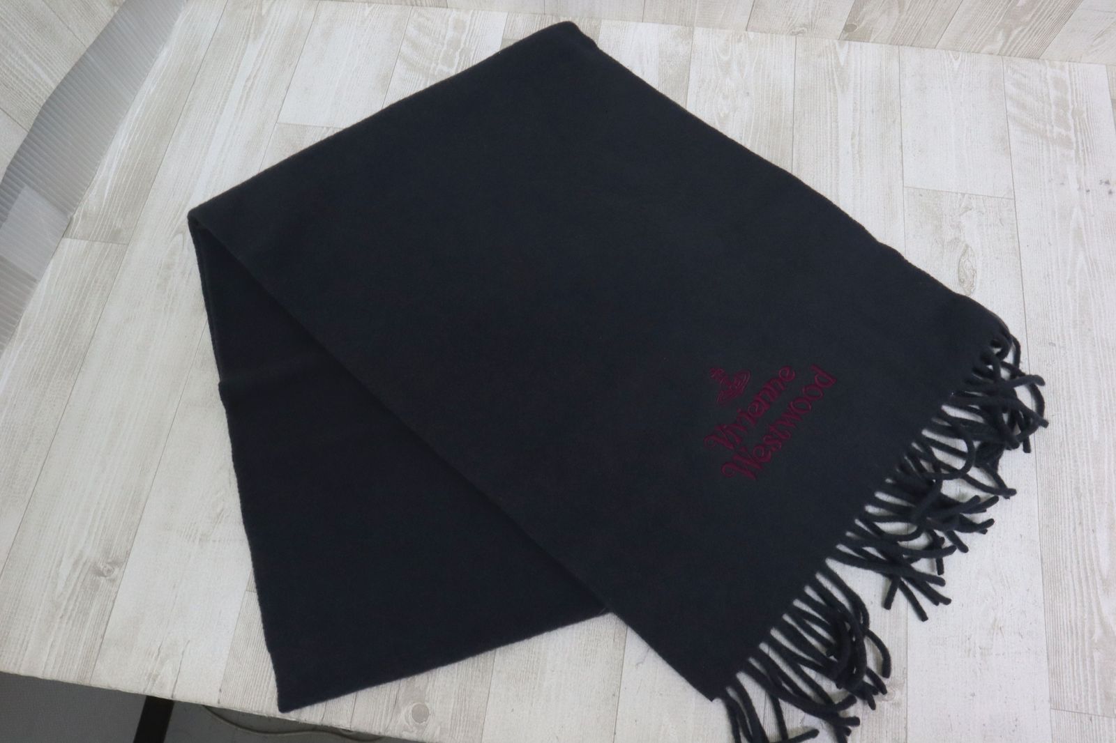 Vivienne Westwood リバーシブル マフラー グレー ブラック 希少