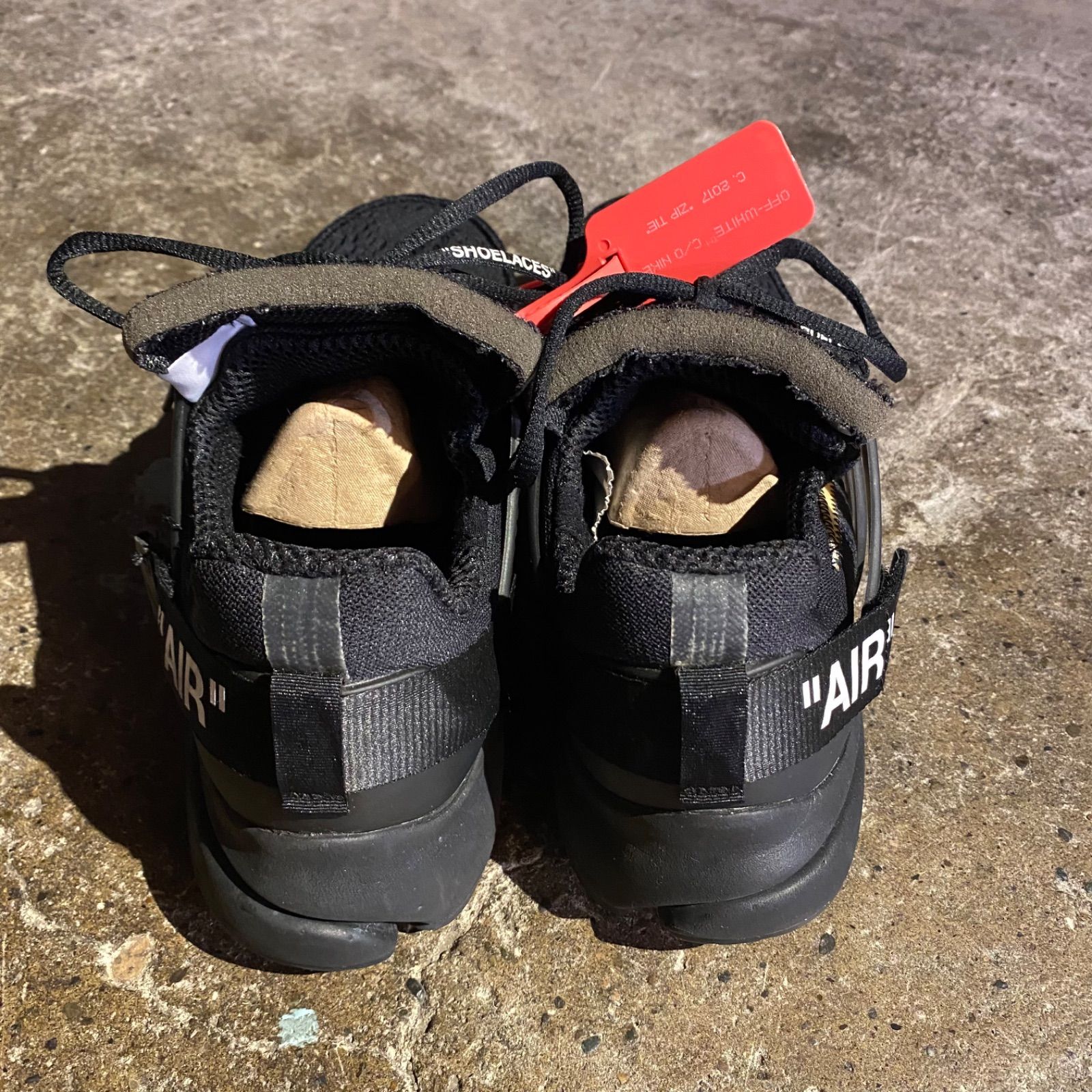 NIKE × OFF-WHITE THE10 AIR PRESTO BLK 27cm ナイキ オフホワイト ザ  
