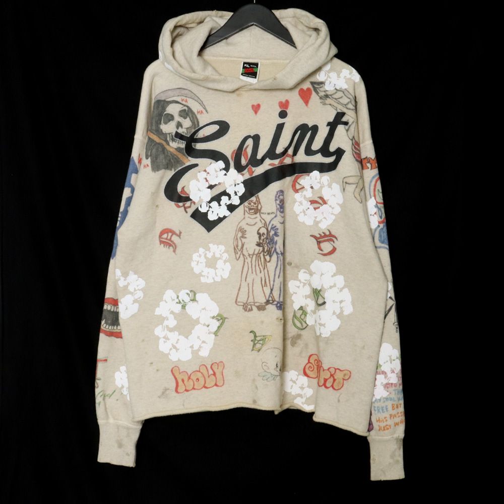 SAINT MICHAEL × DENIM TEARS パーカー XLサイズ - メルカリ