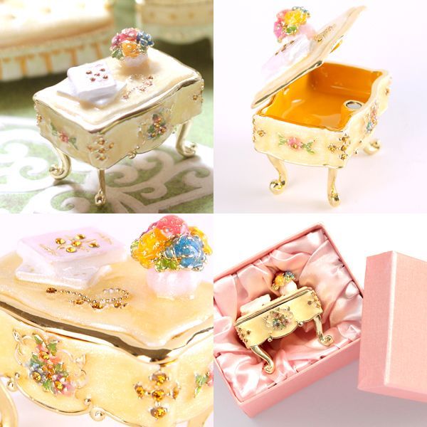 ピィアース　ミニチュア家具　ロココ調　まとめ売り PIEARTH ジュエリーボックス 猫脚家具