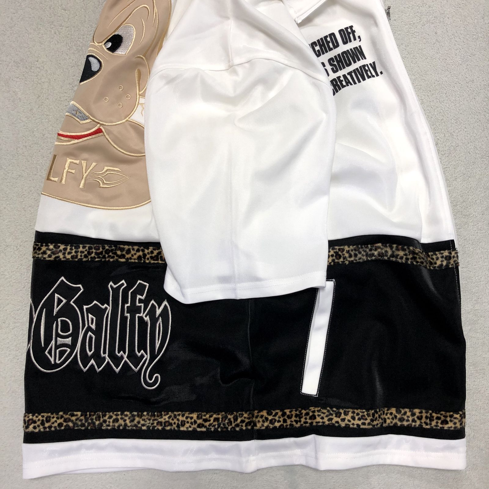 GALFY ジャージ　トラックジャケット レオパード柄 GALFY BY CRUTCH クラッチガルフィー トラックジャケット