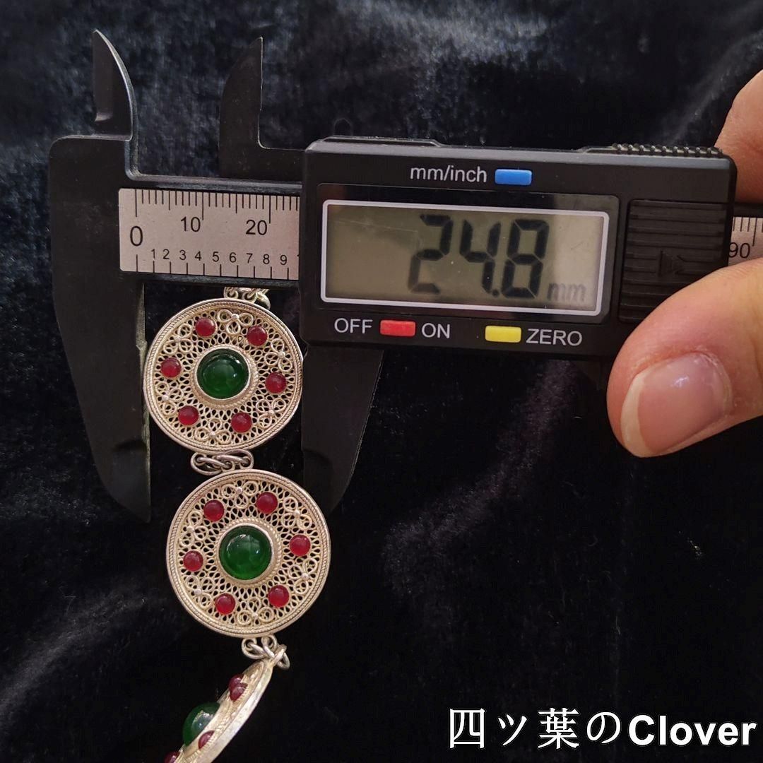 銅 細工 チベット引糸宝ブレスレット 装飾品 工芸品 置物 銅
