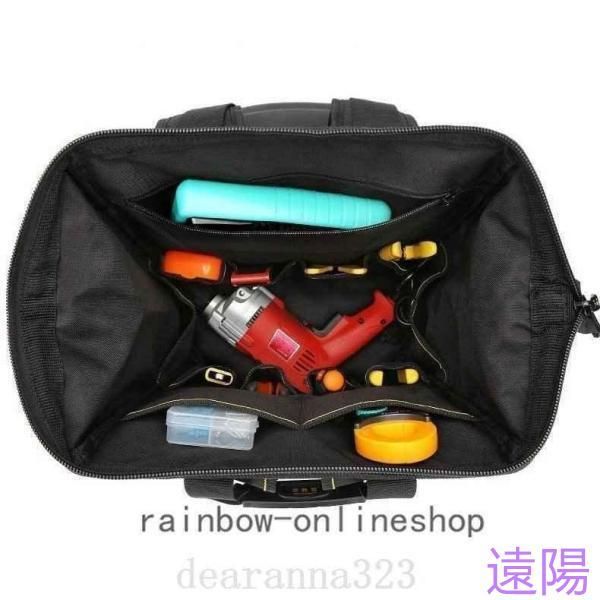 ツールバッグバックパック工具収納耐久性工具リュック小物収納カジュアル4タイプ背負いやすさ大容量作業軽量