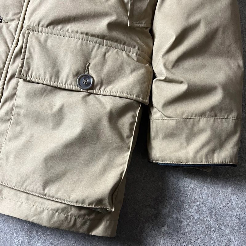80s 黒タグ Eddie Bauer リアルファー ポーラー グース ダウン 80s 黒タグ Eddie Bauer リアルファー ポーラー グース ダウン