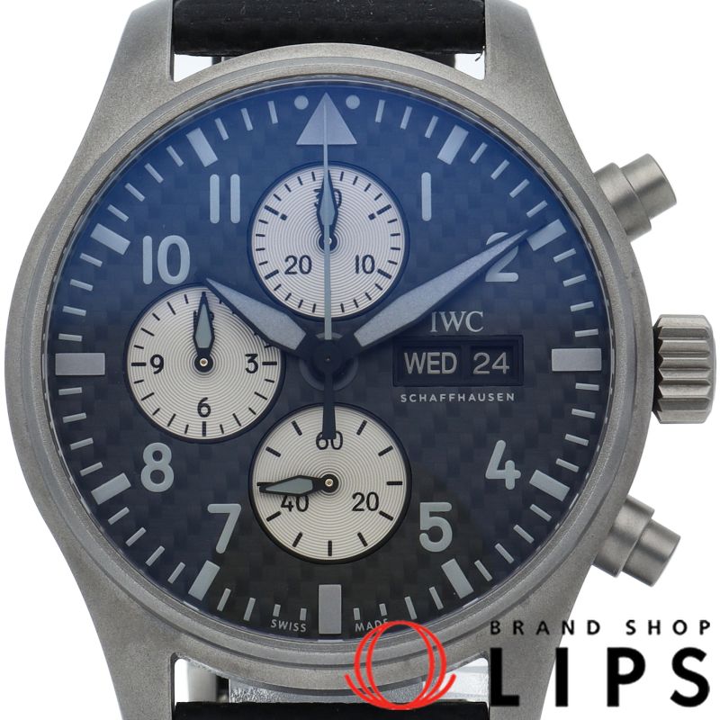 インターナショナルウォッチカンパニー IWC パイロットウォッチ クロノグラフ AMG IW377903 箱 保証書 チタン/革